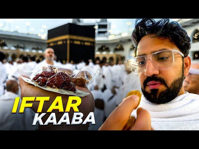 Blessed With IFTAR Front of KAABA Sharif  Ramadan 2024 in Makkah