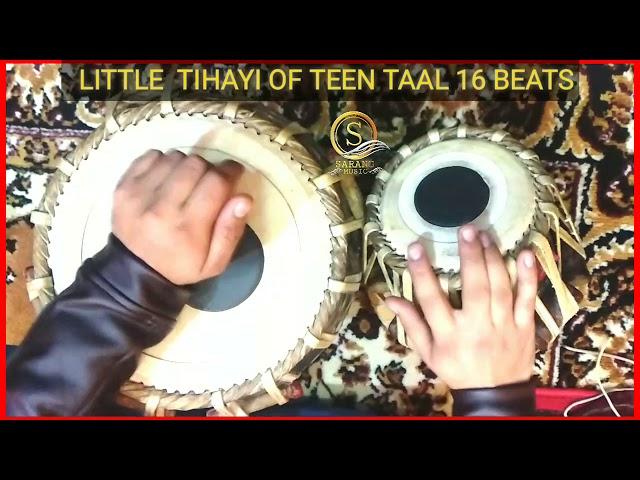 Simple Tihayi Tabla Lesson || Teen Taal || Jaspreet Singh Music Teacher || Sarang Music 2019