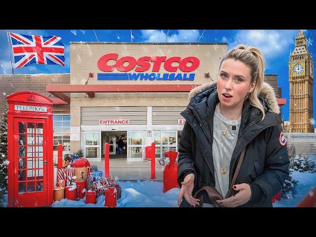 Inside London's EXCLUSIVE Costco At Christmas!