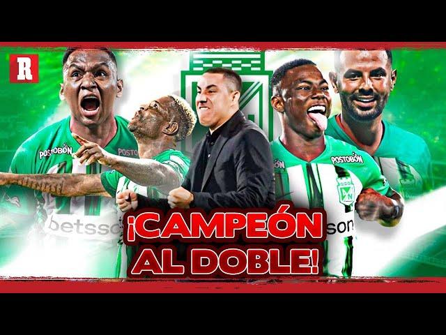 ¡EFRAÍN JUÁREZ, LOGRA el HISTÓRICO DOBLETE con ATLÉTICO NACIONAL!