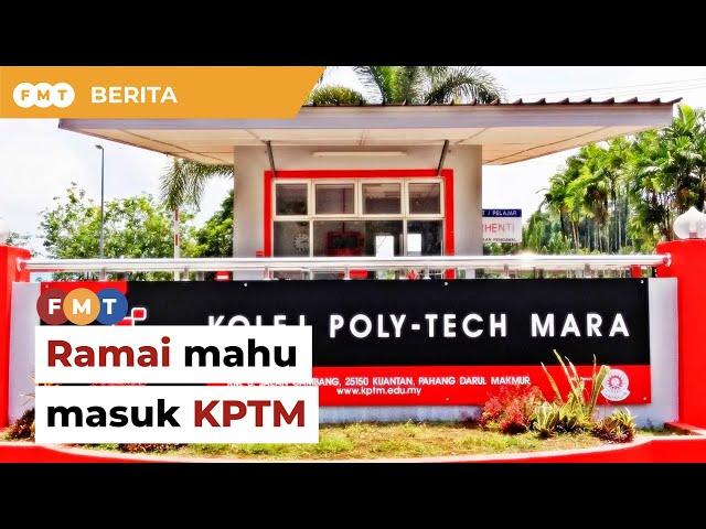 Ramai lepasan SPM rayu masuk KPTM, kata pengerusi Mara