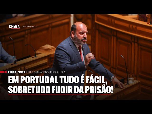 Em Portugal tudo é fácil, sobretudo fugir da prisão!