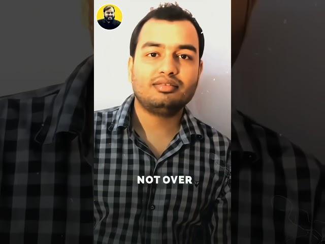 it's not OVER, until I WIN !! | Ft. Alakh Pandey | Physics Wallah #shorts #pw