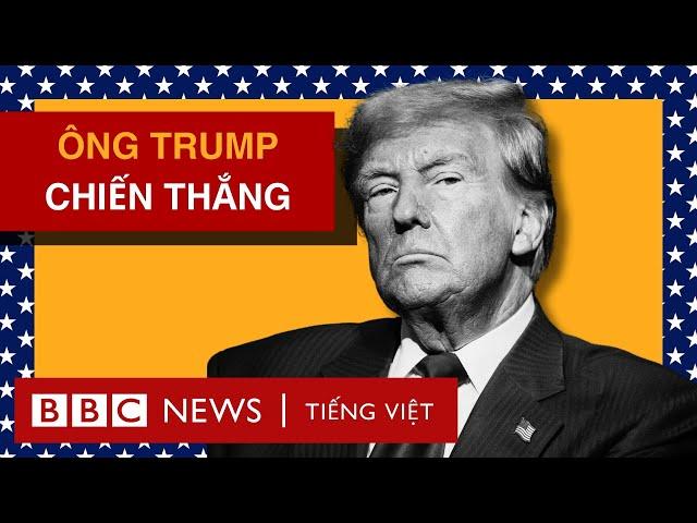 BẦU CỬ MỸ 2024: ÔNG TRUMP TUYÊN BỐ 'CHIẾN THẮNG VANG DỘI'