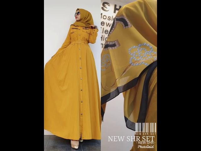 Gamis Set Jilbab Ori Chanel