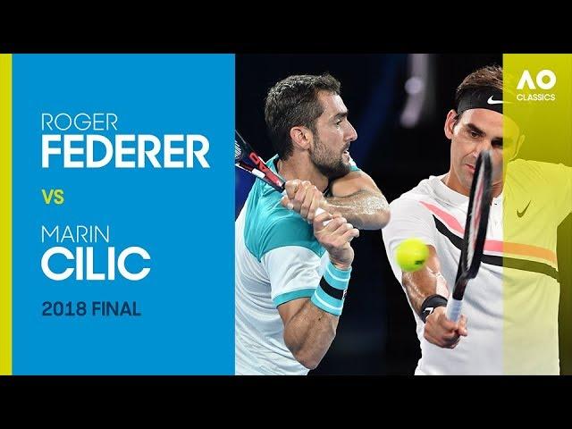 Roger Federer v Marin Cilic - Australian Open 2018 Final | AO Classics