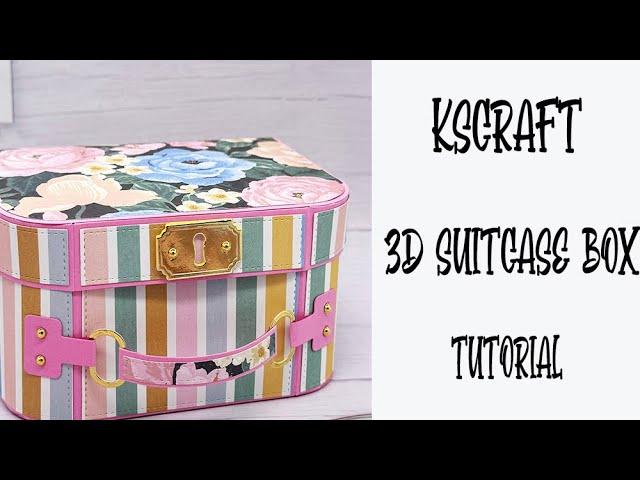 KSCRAFT 3D Suitcase Box Tutorial