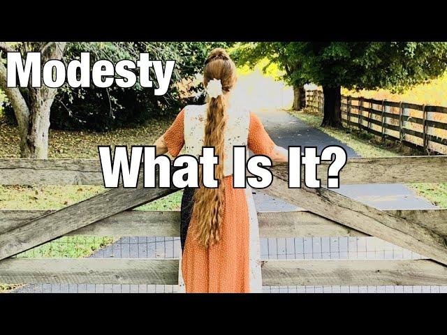 MODESTY definition In The BIBLE (MODEST Living)