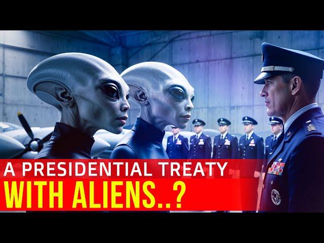 Did a President of the USA enter into a Treaty with ETs?