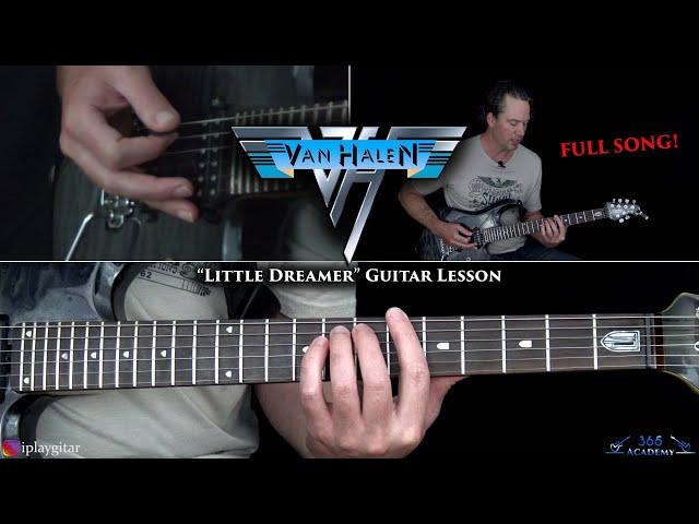 Van Halen - Little Dreamer Guitar Lesson