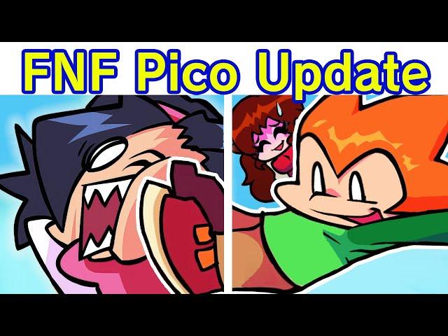 FNF Pico Update - Results Animations & Mix Songs (FNF Update: Playable) (BF/GF) Friday Night Funkin'