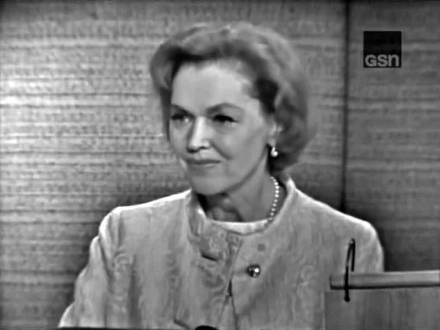 What's My Line? - Tribute to Dorothy Kilgallen - Maureen O' Sullivan (Nov 14, 1965) [W/ COMMERCIALS]