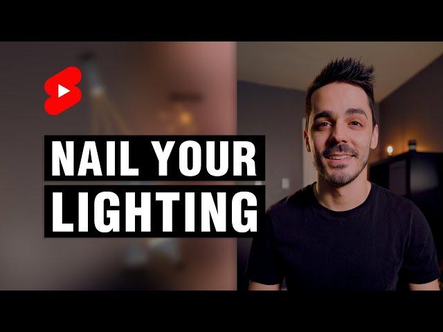 The BEST LIGHTING SETUP For your Videos! #Shorts