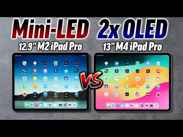 M4 iPad Pro 13" vs 12.9" M2 - Is Tandem OLED Worth it?!