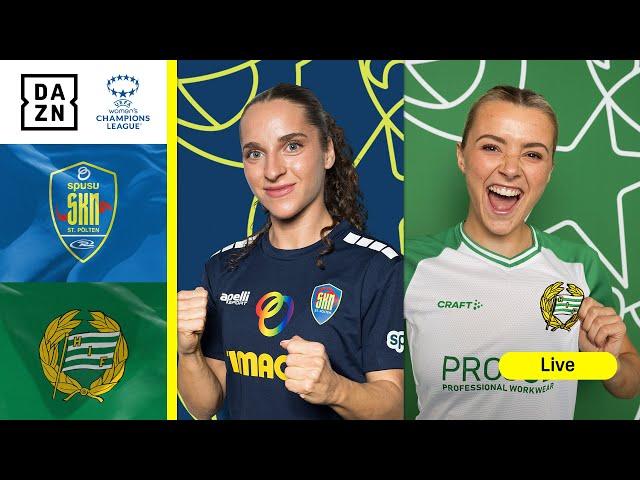 St. Pölten vs. Hammarby | UEFA Women's Champions League 2024-25 Matchday 6 Full Match