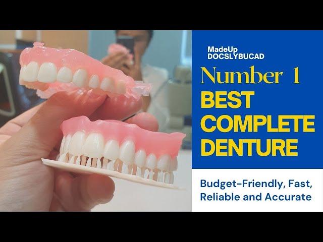 THE BEST COMPLETE DENTURE OF 2021 Best Dental Optical Clinic Manila Philippines