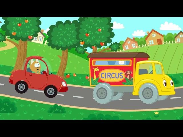 El Camión Pip Pip | Canciones infantiles y dibujos animados | El gatito Koté