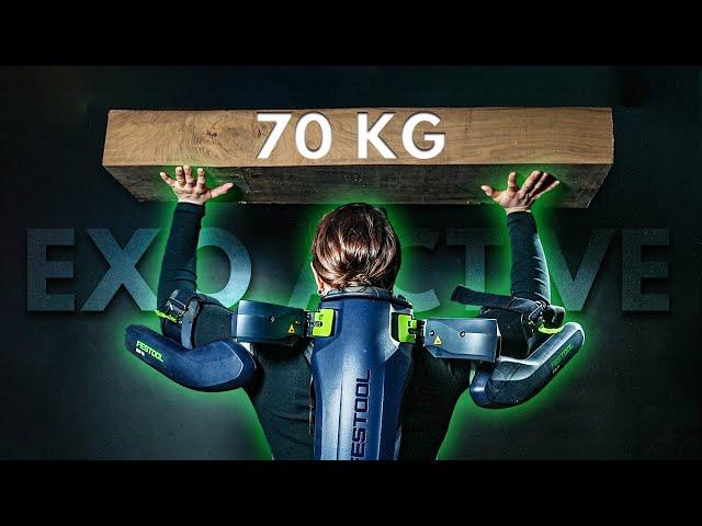 Exoskelett Festool - Superkräfte mit der richtigen Einstellung ?