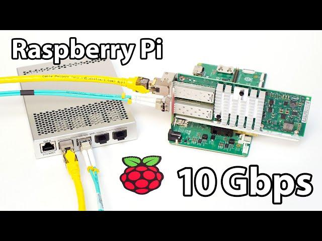 10 Gigabit Ethernet on a Raspberry Pi?!