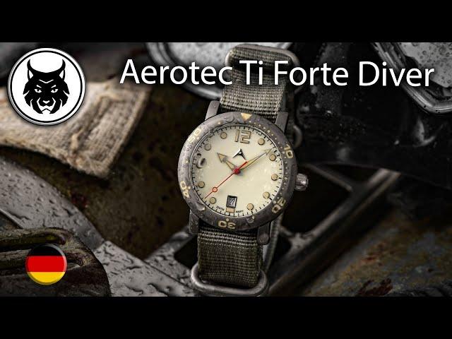 Aerotec Ti Forte Diver Preview 4K - Ganzer Test im Blog www.watchdavid.de - Link below