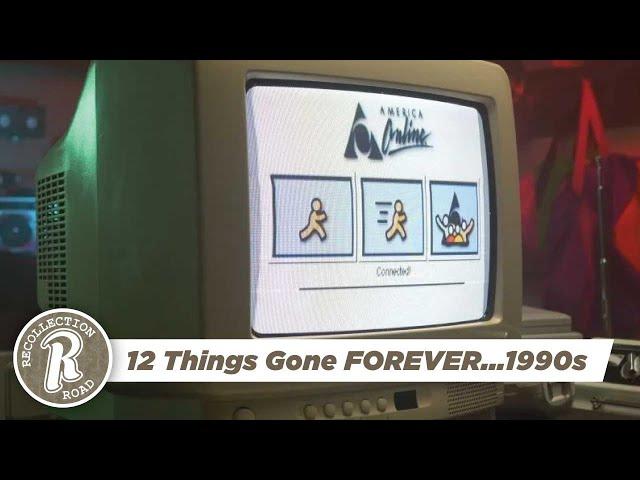 12 Things Gone FOREVER...1990s - Life in America