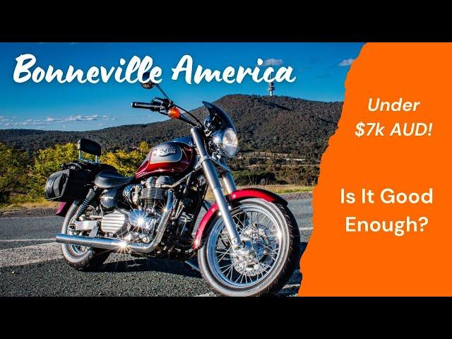 The Triumph Bonneville America | Is It Good Enough for Touring?