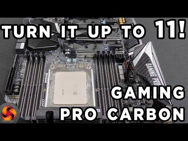 MSI X399 Gaming Pro Carbon AC Mobo - Ripping Threads!