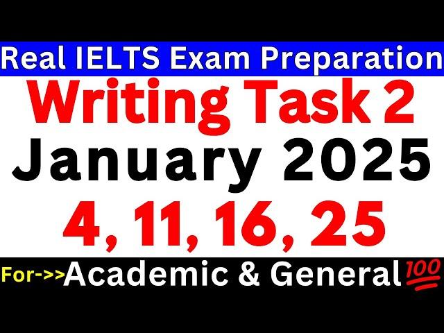 4, 11, 16 & 25 January 2025  IELTS Writing Task 2  The Ultimate Guide  IDP & BC