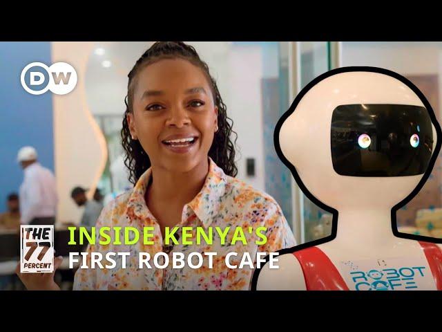 Discover East Africa's first Robot Cafe with Edith Kimani│DW The 77 Percent