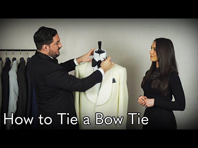 How to Tie a Bow Tie (Traditional & Cheat Methods)