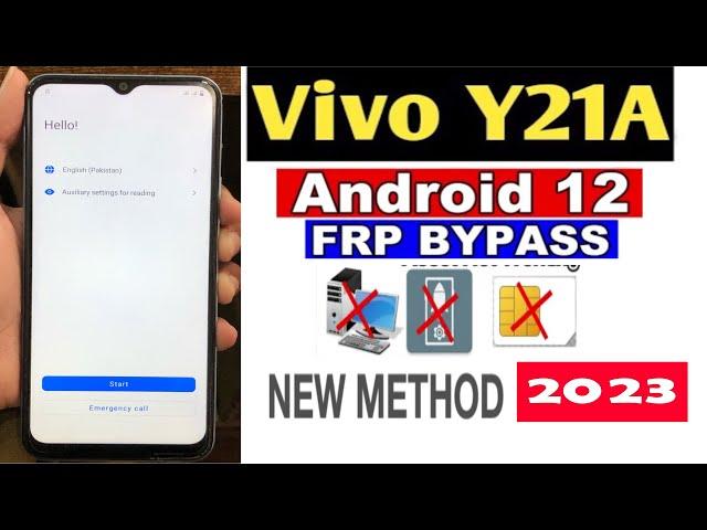 Vivo Y21A Android 11 Frp Bypass | Vivo Y21A Frp Bypass | Vivo Y21A Frp Bypass New Method 2023