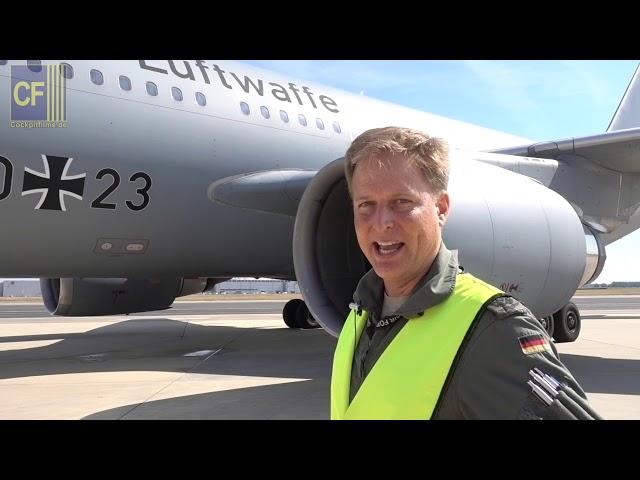 Deutsche Luftwaffe im Einsatz! Cockpit-Flug im Airbus zur Truppe nach Georgien - Cockpitfilme.de