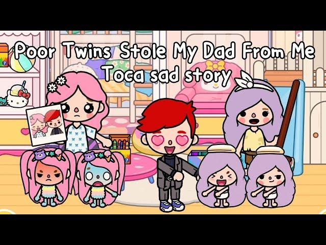 Poor Twins Stole My Dad From MeSad Story | Toca Life World  Toca Boca | Toca Life Story