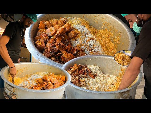 Al Rehman Biryani | CHICKEN BIRYANI & BEEF PULAO | Street Food Karachi | Prepared Biryani in Kitchen