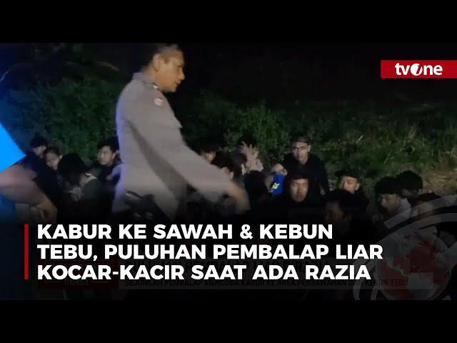 Puluhan Pembalap Liar di Jombang Dirazia Polisi | tvOne