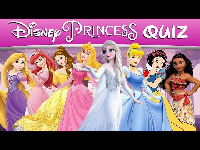 How Well Do You Know The Disney Princesses By 80 Questions | ULTIMATE DISNEY PRINCESS QUIZ |NT Quiz