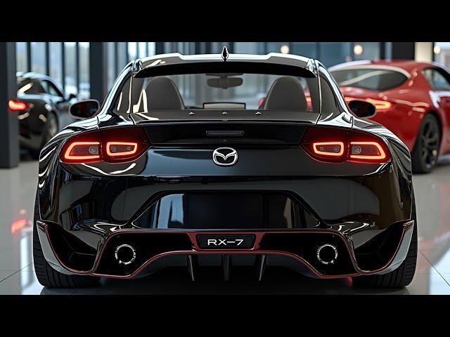 The 2025 Mazda RX-7 Is Finally HERE! Rotary Engine Returns with INSANE Performance!