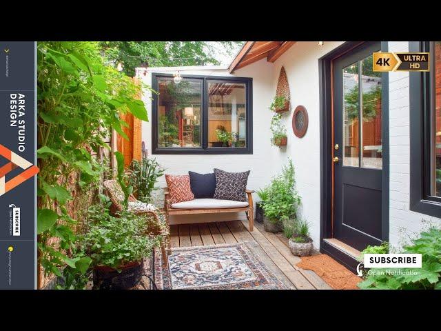 Tiny House Courtyard Transformations: Traditional Design Ideas for Cozy, Functional Small Spaces!