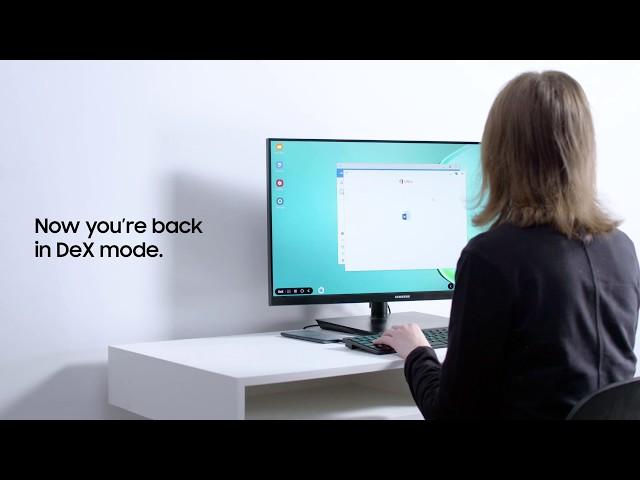 Switching Between Samsung DeX and Screen Mirror Mode