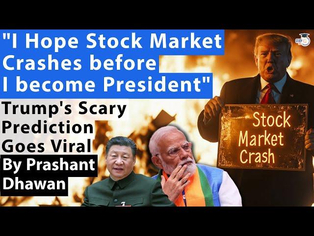 Global Stock Market Crash Coming? Trump's Scary Prediction Goes Viral | Impact on India