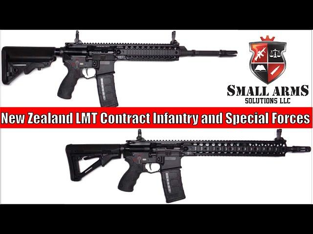 New Zealand LMT Contract Infantry and Special Forces Rifles