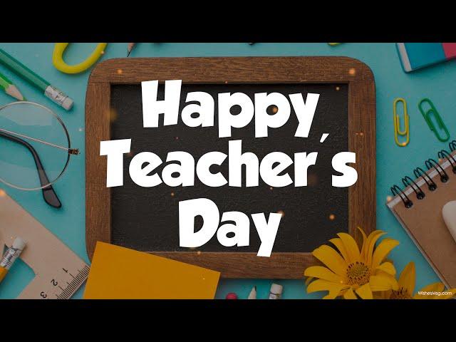 Happy Teachers Day | Wishes, Greetings and Quotes | WishesMsg
