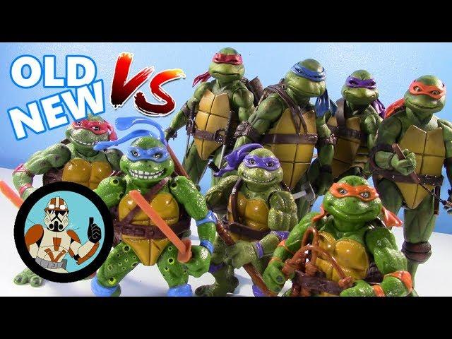 1990 Movie Stars TMNT VS NECA Gamestop Teenage Mutant Ninja Turtles - Old VS New #5