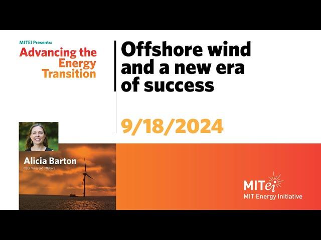 Offshore wind and a new era of success with Alicia Barton