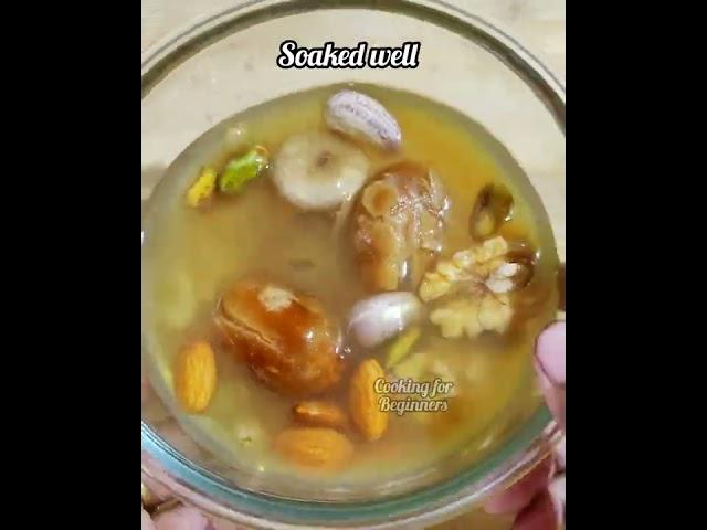 Dry Fruits Smoothie #cookingforbeginners