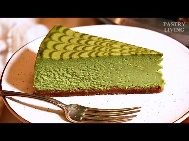 Matcha Green Tea Cheesecake Recipe (So Smooth & Creamy!)