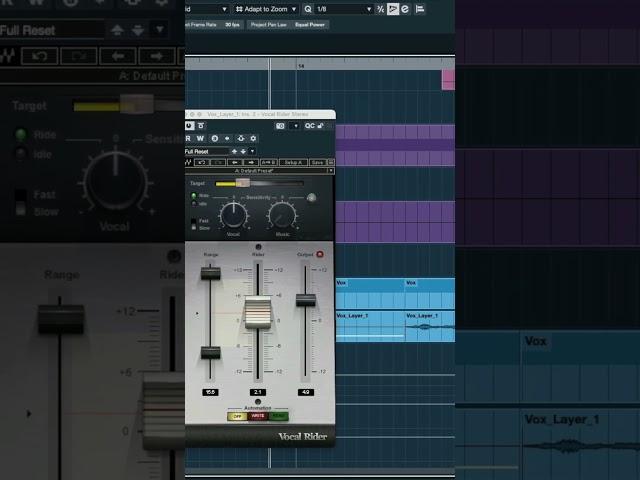 Mixing vocals: Riding vs Compression #mixing #vocals #rider #compressor #compression #audioengineer