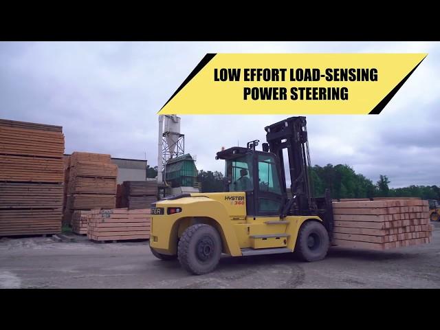 Hyster H16XM-6 Big Truck The Ultimate Timber Industry Forklift