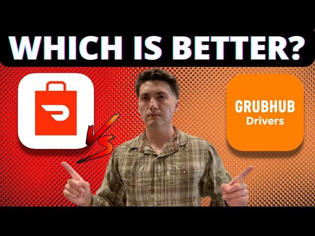 Doordash Driver Vs. Grubhub Driver - Which Is Better? (Food Delivery)