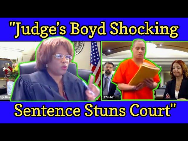 Judge boyd shocking sentence stuns court